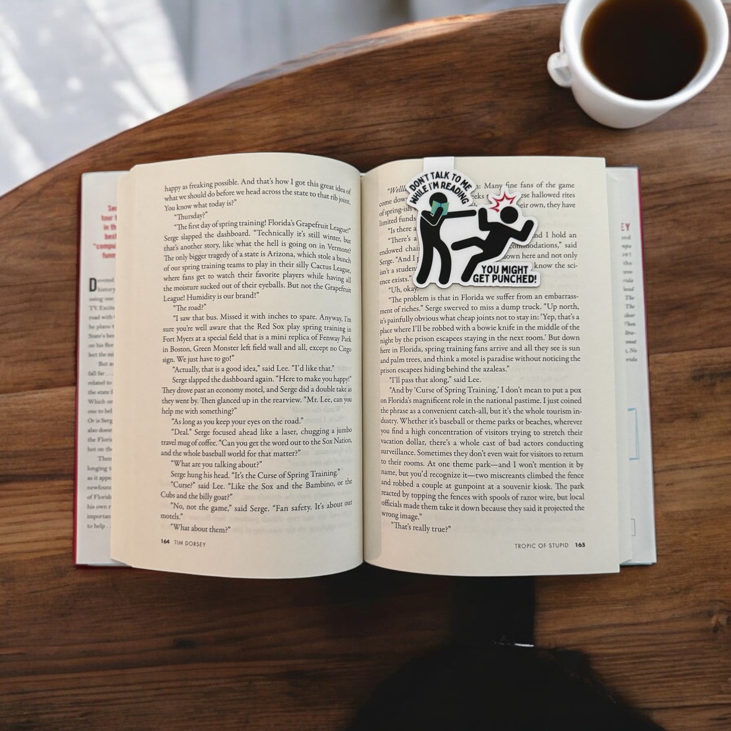 Don’t Talk To Me While I’m Reading Magnetic Bookmark