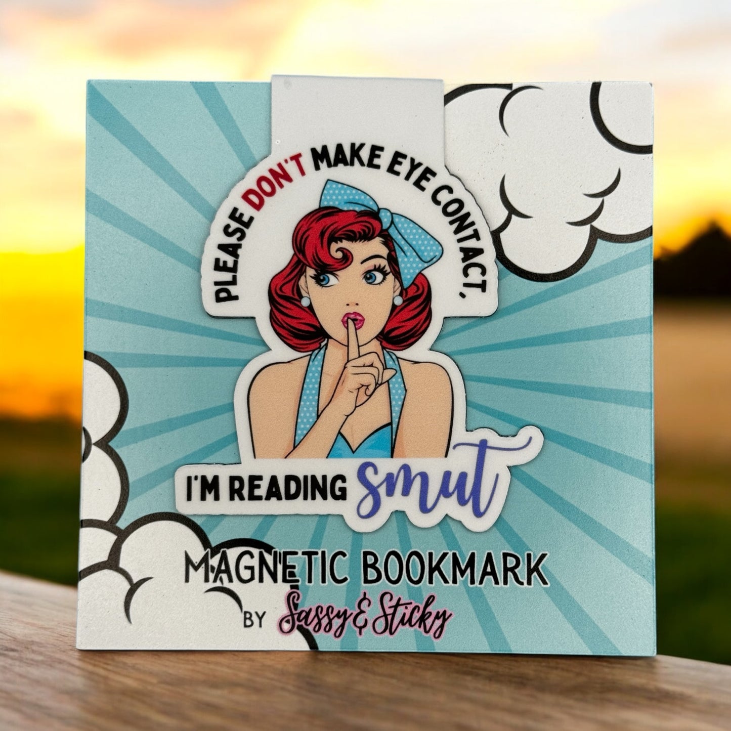 I’m Reading Smut Magnetic Bookmark