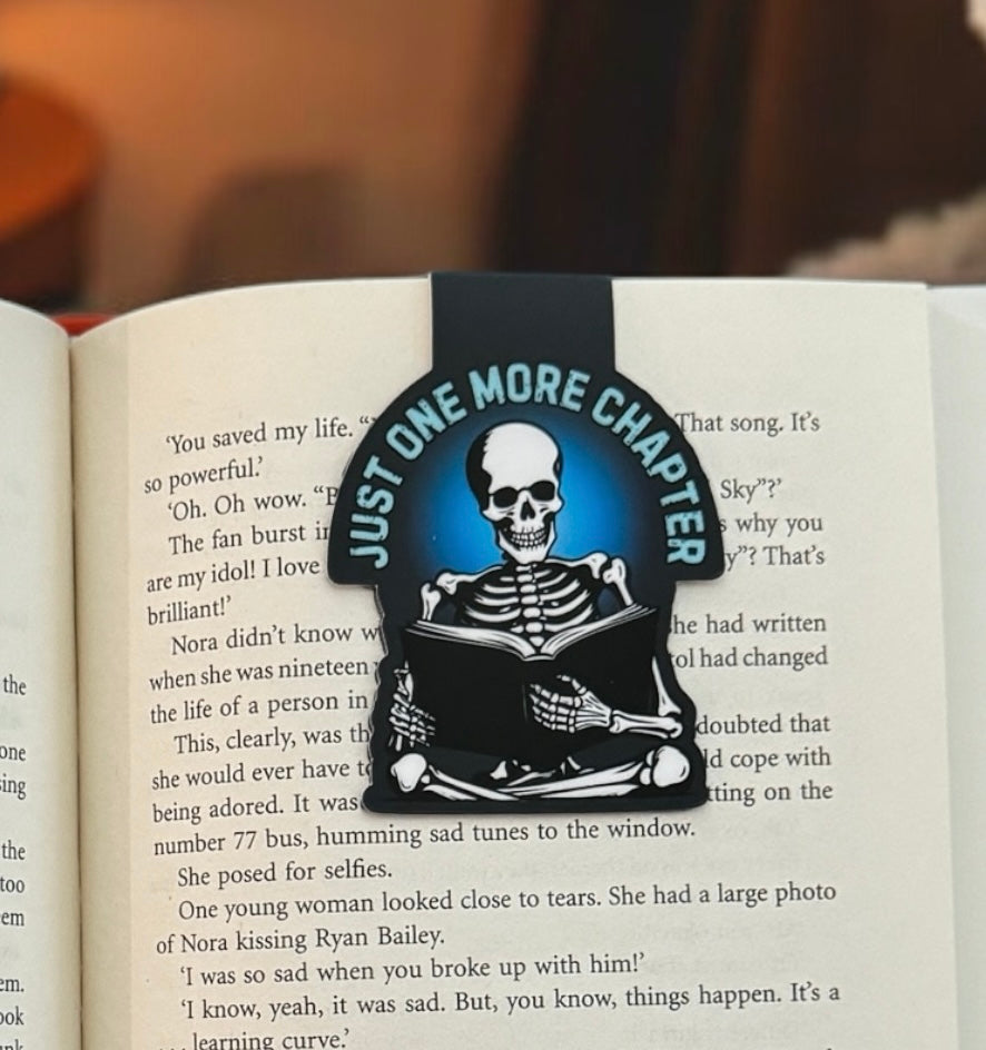 Just One More Chapter Magnetic Bookmark