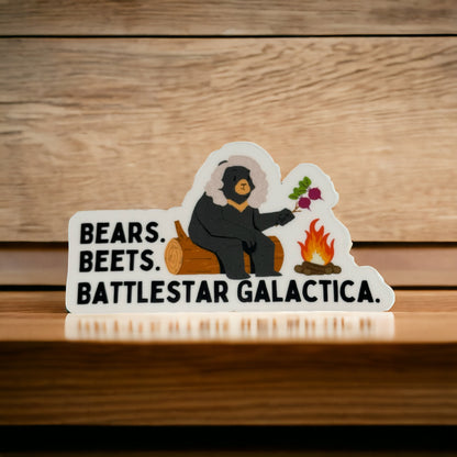 Bears. Beats. Battlestar Galactica