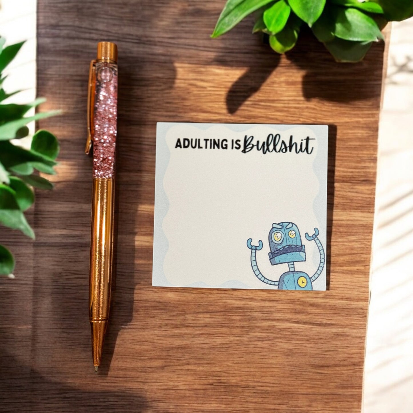 Adulting Is Bullshit Sticky Pad