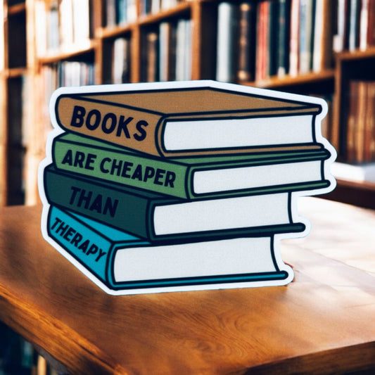 Books Are Cheaper Than Therapy