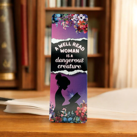 A Well Read Woman Bookmark