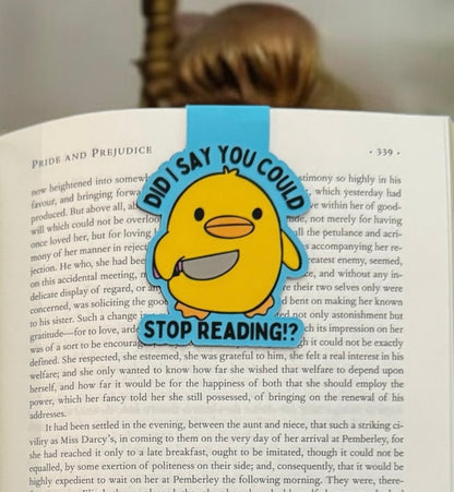 Did I Say You Could Stop Reading Magnetic Bookmark