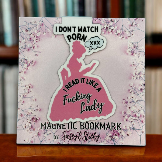 I Don’t Watch Porn Magnetic Bookmark