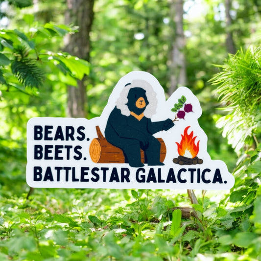 Bears. Beats. Battlestar Galactica