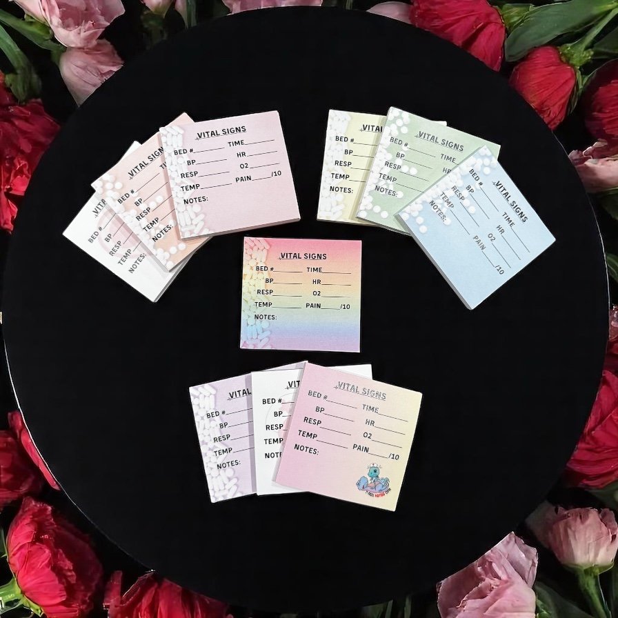 Build Your Own Vital Signs Post-It Gift Box